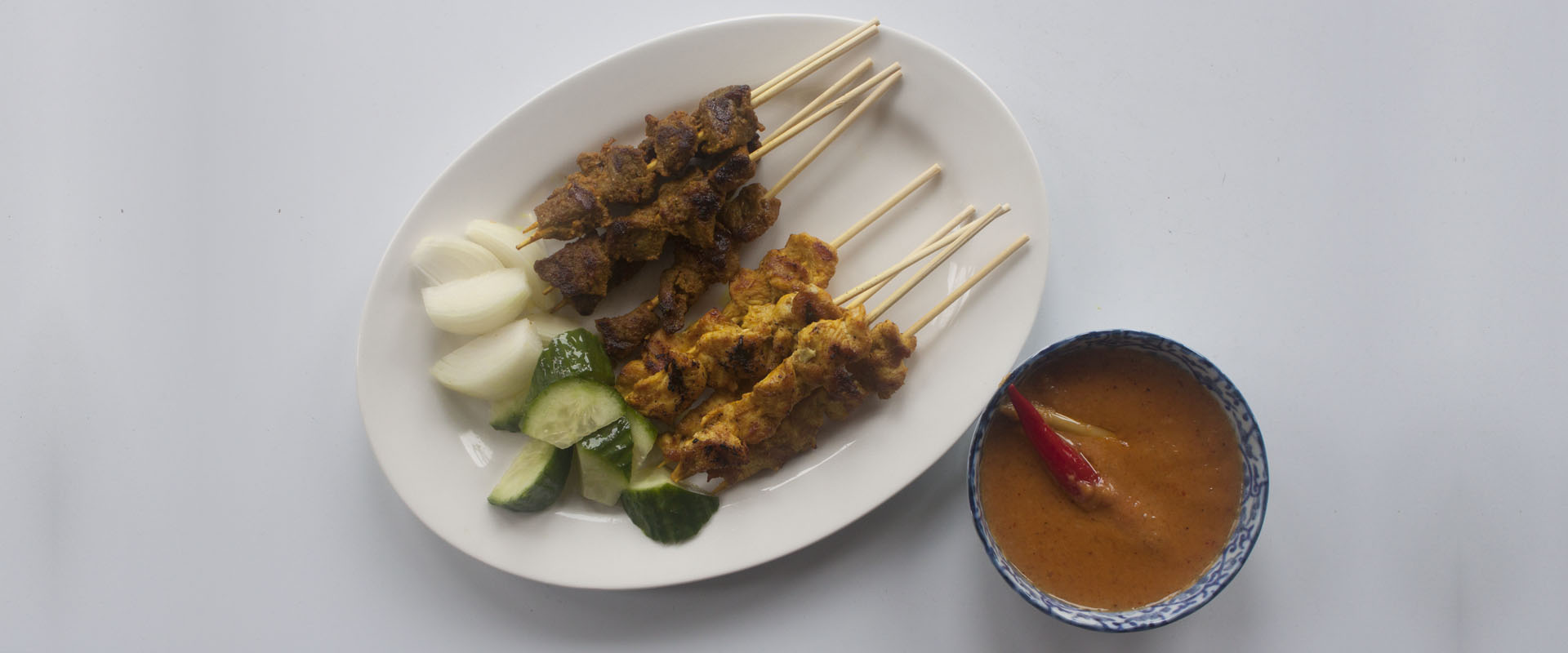 Chicken And Beef Satay